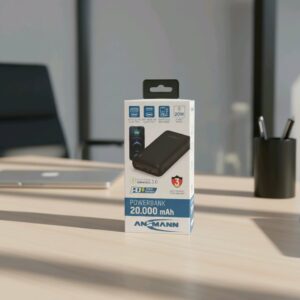 Powerbank ANSMANN — 20 000 mAh