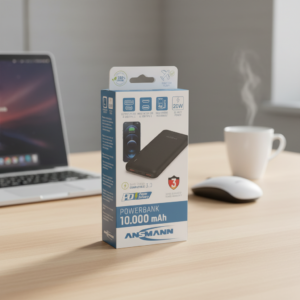 Powerbank ANSMANN — 10 000 mAh